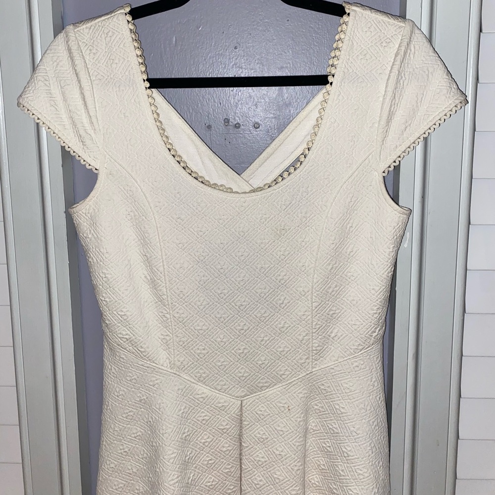 Women’s Free People White Skater Dress Small - Picture 5 of 8
